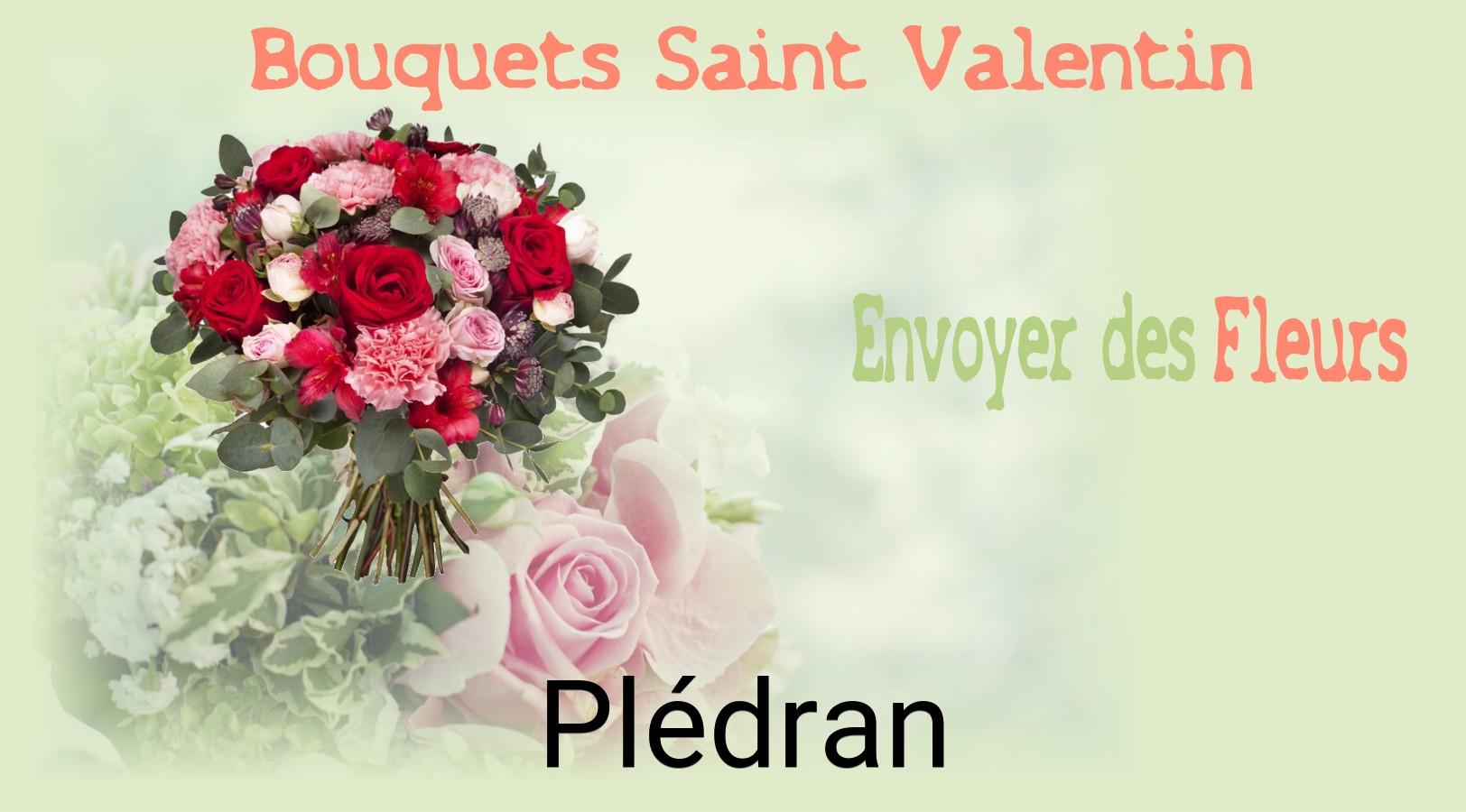 Roses de Saint-Valentin livrées à Plédran